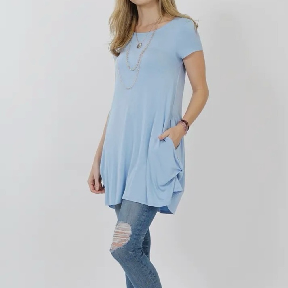 Draping Tunic with Pockets